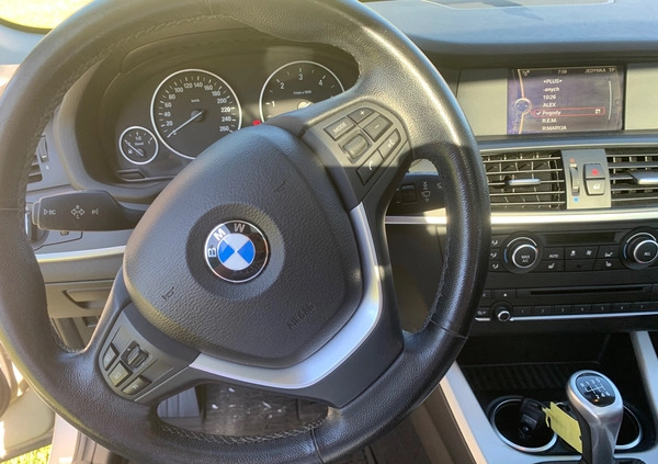 BMW X3 cena 59900 przebieg: 170000, rok produkcji 2013 z Krynki małe 121